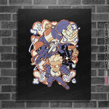 Load image into Gallery viewer, Daily_Deal_Shirts Posters / 4"x6" / Black Capsule Computer Heroes