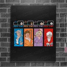 Load image into Gallery viewer, Secret_Shirts Posters / 4"x6" / Black The Golden Ninjas