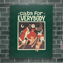 Load image into Gallery viewer, Secret_Shirts Posters / 4"x6" / Forest Cats For Everybody