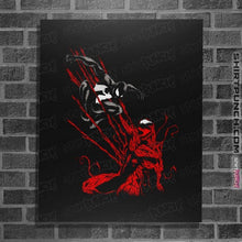 Load image into Gallery viewer, Shirts Posters / 4"x6" / Black Spider VS Carnage