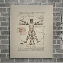 Load image into Gallery viewer, Shirts Posters / 4"x6" / Natural Eren Vitruvian