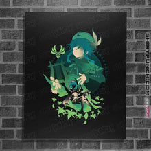 Load image into Gallery viewer, Daily_Deal_Shirts Posters / 4"x6" / Black Windborne Bard Venti