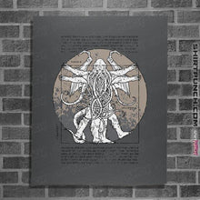 Load image into Gallery viewer, Shirts Posters / 4&quot;x6&quot; / Charcoal Lovecraft Man
