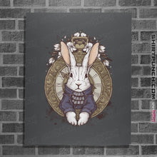 Load image into Gallery viewer, Shirts Posters / 4"x6" / Charcoal The White Rabbit