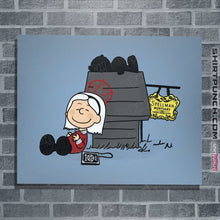 Load image into Gallery viewer, Shirts Posters / 4"x6" / Powder Blue Sabrina Brown