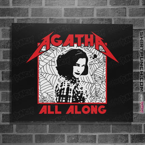 Shirts Posters / 4"x6" / Black Agatha Metal