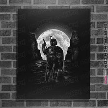 Load image into Gallery viewer, Shirts Posters / 4"x6" / Black Moonlight Hunter