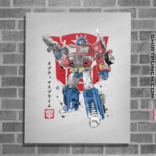 Load image into Gallery viewer, Daily_Deal_Shirts Posters / 4"x6" / White Prime Sumi-E