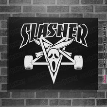 Load image into Gallery viewer, Shirts Posters / 4"x6" / Black Slashers