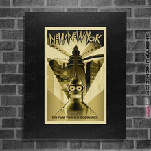 Load image into Gallery viewer, Secret_Shirts Posters / 4"x6" / Black New New York