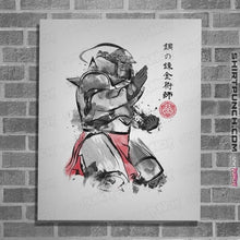 Load image into Gallery viewer, Secret_Shirts Posters / 4"x6" / White Alphonse Sumi-e