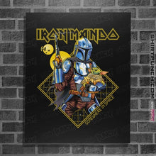 Load image into Gallery viewer, Daily_Deal_Shirts Posters / 4"x6" / Black Somewhere In Space