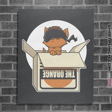 Load image into Gallery viewer, Shirts Posters / 4"x6" / Charcoal Sneaky Kitty