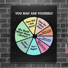 Load image into Gallery viewer, Secret_Shirts Posters / 4"x6" / Black Once In A Lifetime Chart