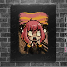 Load image into Gallery viewer, Daily_Deal_Shirts Posters / 4"x6" / Black Telepathy Is Pain