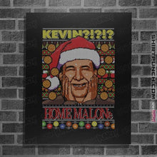 Load image into Gallery viewer, Shirts Posters / 4"x6" / Black Home Malone