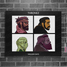 Load image into Gallery viewer, Shirts Posters / 4"x6" / Black Walker Days