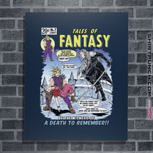 Load image into Gallery viewer, Shirts Posters / 4"x6" / Navy Tales Of Fantasy 7