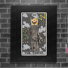 Load image into Gallery viewer, Shirts Posters / 4"x6" / Black The Tower
