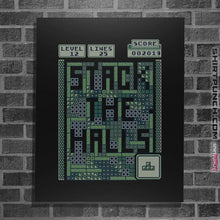 Load image into Gallery viewer, Shirts Posters / 4"x6" / Black Stack The Halls