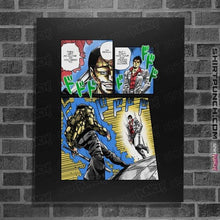 Load image into Gallery viewer, Shirts Posters / 4"x6" / Black Kiryu's Bizarre Adventure