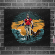 Load image into Gallery viewer, Secret_Shirts Posters / 4"x6" / Black Peacedalorian