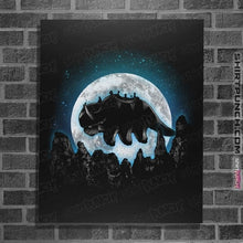 Load image into Gallery viewer, Secret_Shirts Posters / 4"x6" / Black Yip Moon