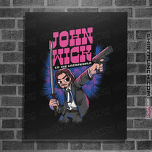 Load image into Gallery viewer, Shirts Posters / 4&quot;x6&quot; / Black John Wick VS The Underworld

