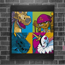 Load image into Gallery viewer, Secret_Shirts Posters / 4"x6" / Black Dark Masters