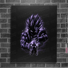 Load image into Gallery viewer, Shirts Posters / 4"x6" / Black Gogeta