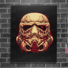 Load image into Gallery viewer, Shirts Posters / 4"x6" / Black Skull Trooper