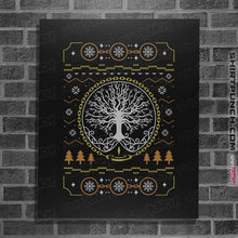 Load image into Gallery viewer, Shirts Posters / 4"x6" / Black Grace Golden Tree Ugly Sweater