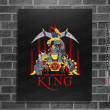 Load image into Gallery viewer, Secret_Shirts Posters / 4"x6" / Black Me Grimlock, King