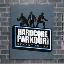 Load image into Gallery viewer, Shirts Posters / 4"x6" / Indigo Blue Hardcore Parkour Club
