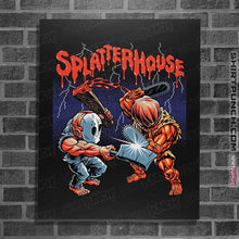 Load image into Gallery viewer, Shirts Posters / 4"x6" / Black Bloody Duel