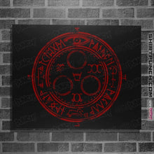 Load image into Gallery viewer, Shirts Posters / 4"x6" / Black Sun Halo