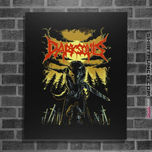 Load image into Gallery viewer, Shirts Posters / 4"x6" / Black Dark Souls