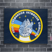 Load image into Gallery viewer, Shirts Posters / 4"x6" / Navy Millenium Flight Program