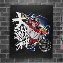 Load image into Gallery viewer, Shirts Posters / 4"x6" / Black Daizyujin