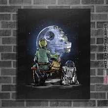 Load image into Gallery viewer, Daily_Deal_Shirts Posters / 4"x6" / Black Master And Apprentice