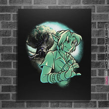 Load image into Gallery viewer, Shirts Posters / 4"x6" / Black Her Knight