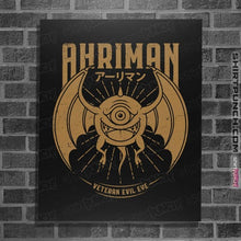 Load image into Gallery viewer, Shirts Posters / 4"x6" / Black Ahriman