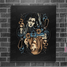 Load image into Gallery viewer, Daily_Deal_Shirts Posters / 4"x6" / Black Edward & Kim Card