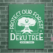 Load image into Gallery viewer, Daily_Deal_Shirts Posters / 4"x6" / Irish Green Protect Our Forest
