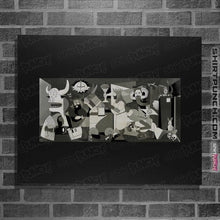 Load image into Gallery viewer, Daily_Deal_Shirts Posters / 4"x6" / Black Guer Ni Ca