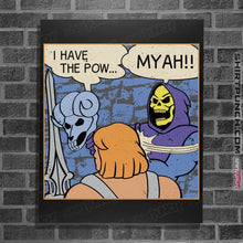 Load image into Gallery viewer, Shirts Posters / 4"x6" / Black He-Slap