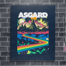 Load image into Gallery viewer, Shirts Posters / 4"x6" / Navy Visit Asgard