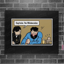 Load image into Gallery viewer, Secret_Shirts Posters / 4"x6" / Black Wednesday Meme