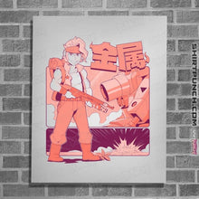 Load image into Gallery viewer, Daily_Deal_Shirts Posters / 4"x6" / White Classic Commando X