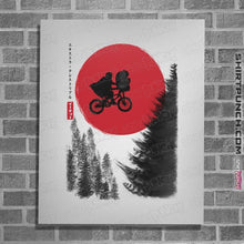 Load image into Gallery viewer, Daily_Deal_Shirts Posters / 4"x6" / White The Extra-Terrestrial in Japan